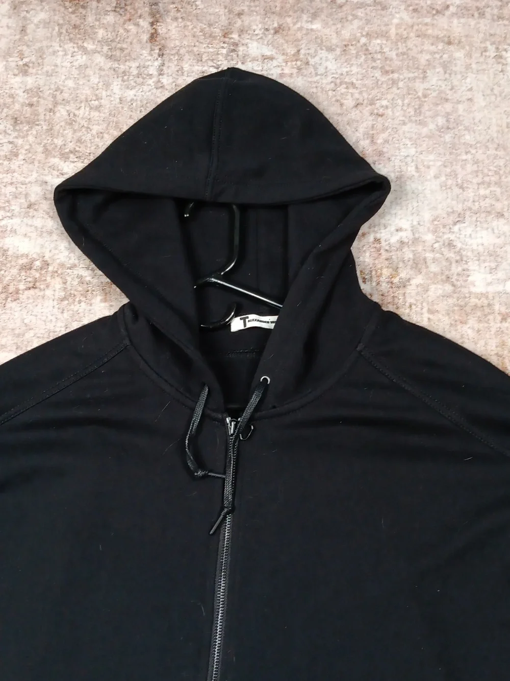 Alexander Wang Black Hoodie Poncho Pullover Cape Womens Size Small - Picture 4 of 12